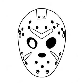 Pagina Para Colorir Mascara De Jason Voorhees 40188-33340