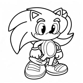 Pagina Para Colorir Sonic Underground 40197-33331