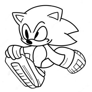 Pagina Para Colorir Sonic The Hedgehog Em Acao 40198-33333