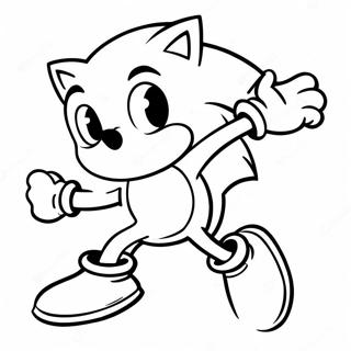 Pagina Para Colorir Sonic The Hedgehog Em Acao 40198-33335