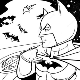 Pagina Para Colorir De Batman No Espaco Entre Nos 40398-33495