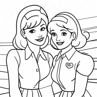 Pagina Para Colorir De Betty E Veronica 40407-33498