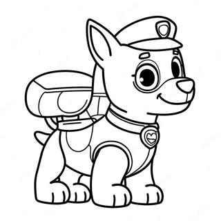 Paw Patrol Zuma Páginas Para Colorir