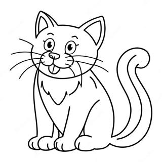 Pagina Para Colorir Do Gato Malvado 40457-33534