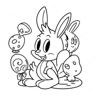 Pagina Para Colorir Dos Tiny Toons 40477-33544