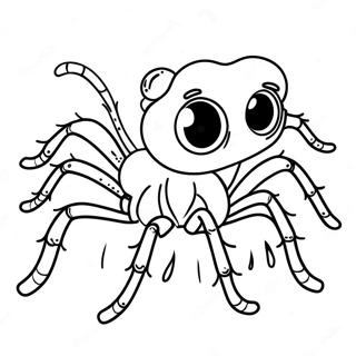 Tarantula Páginas Para Colorir