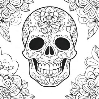 Pagina Para Colorir Caveira Da Morte 40577-33627