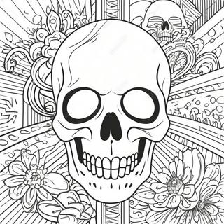 Pagina Para Colorir Caveira Da Morte 40577-33628