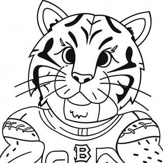 Pagina Para Colorir Do Mascote Dos Cincinnati Bengals 40588-33653