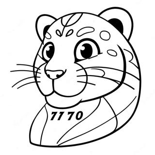 Pagina Para Colorir Do Mascote Dos Cincinnati Bengals 40588-33656