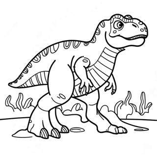 Trex Páginas Para Colorir