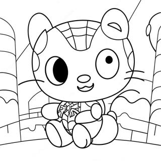 Spiderman Hello Kitty Pagina Para Colorir 40698-33726