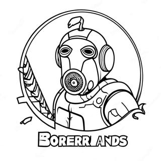 Pagina Para Colorir Do Logo Borderlands 40878-33855