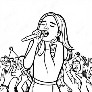 Pagina Para Colorir Sabrina Carpenter Cantando No Palco 40959-33910