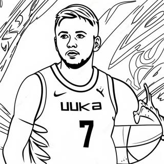 Pagina Para Colorir Luka Doncic 40968-33926