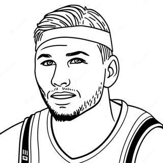 Pagina Para Colorir Luka Doncic 40968-33928