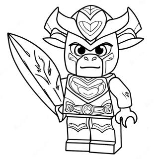 Pagina Para Colorir Lego Chima 40978-34034