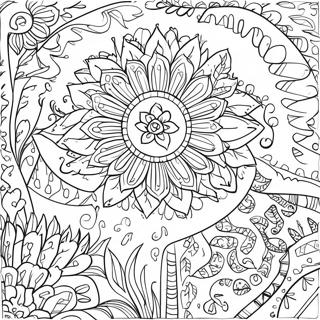 Pagina Para Colorir Arte Popular Ucraniana 41078-34012