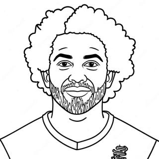 Pagina Para Colorir Do Mo Salah 41188-34202