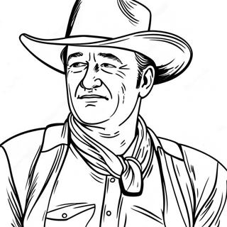 Pagina Para Colorir De John Wayne 41288-34275