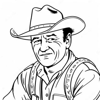 Pagina Para Colorir De John Wayne 41288-34276