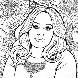 Pagina Para Colorir Da Adele 41298-34290