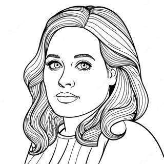 Pagina Para Colorir Da Adele 41298-34291