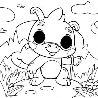 Wallykazam Páginas Para Colorir