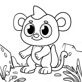 Pagina Para Colorir Do Wallykazam 41318-34302