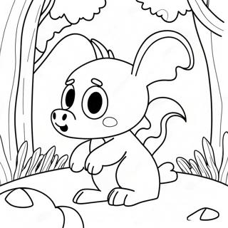 Pagina Para Colorir Das Criaturas Magicas Do Wallykazam 41319-34306