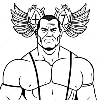 Pagina Para Colorir Da Wwe 41348-34314