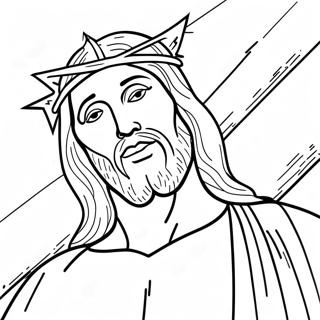 Pagina Para Colorir De Jesus Na Cruz 41420-34370