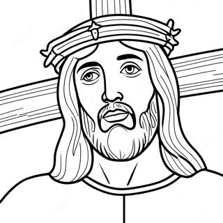 Pagina Para Colorir De Jesus Na Cruz 41420-34372