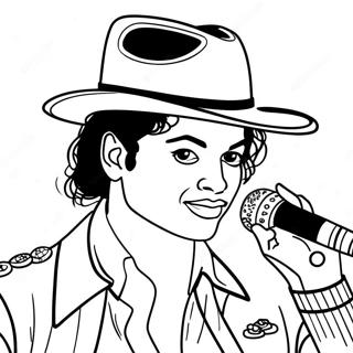 Pagina Para Colorir Do Mau Michael Jackson 41439-34390