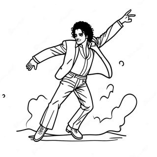 Pagina Para Colorir De Michael Jackson Dancando No Moonwalk 41440-34397