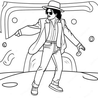 Pagina Para Colorir De Michael Jackson Dancando No Moonwalk 41440-34398