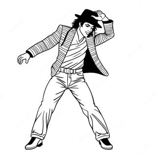 Pagina Para Colorir De Michael Jackson Dancando No Moonwalk 41440-34399