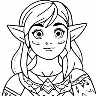 Pagina Para Colorir De Guardiao Zelda Breath Of The Wild 41479-34423