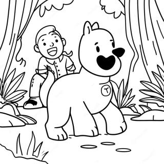 Pagina Para Colorir Tintin Aventura Na Selva 41540-34470