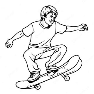 Pagina Para Colorir Do Tony Hawk 41699-34614