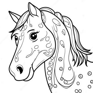 Cavalo Appaloosa Páginas Para Colorir