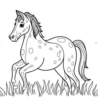 Pagina Para Colorir Do Cavalo Appaloosa 41709-34602