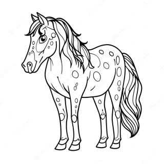 Pagina Para Colorir Do Cavalo Appaloosa 41709-34603