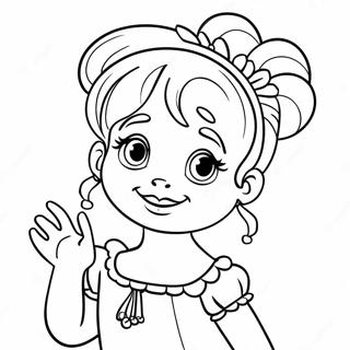 Pagina Para Colorir Da Fancy Nancy 4170-3362