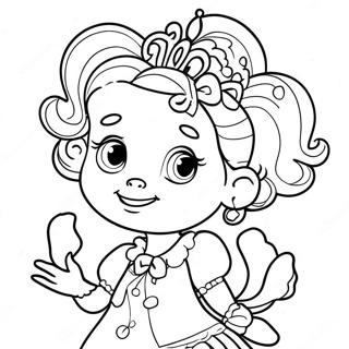 Pagina Para Colorir Da Fancy Nancy 4170-3364