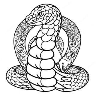 Pagina Para Colorir Do Emblema Da Cobra Slytherin 41740-34652