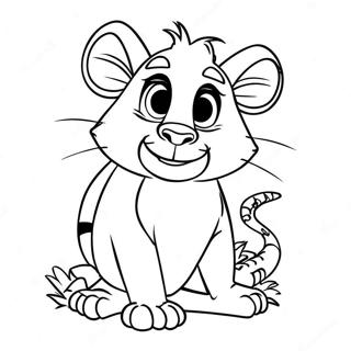 Pagina Para Colorir Madagascar 3 41789-34670