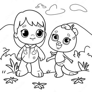 Pagina Para Colorir De Zoey E Sassafras Aventureiros 41970-34817