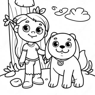 Pagina Para Colorir De Zoey E Sassafras Aventureiros 41970-34820