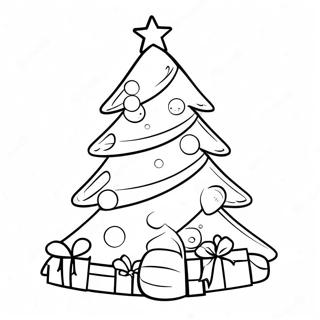 Pagina Para Colorir Da Arvore De Natal Festiva 41990-34836